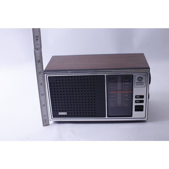 General Electric, Fm Am Radio, Retro, Vintage, Electronic, Broadcast, GE, - Picture 3 of 4